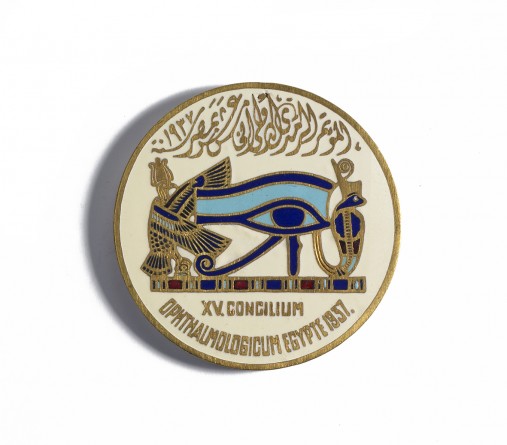 Mdaille commmorative du quinzime Concilium ophthalmologicum Egypte