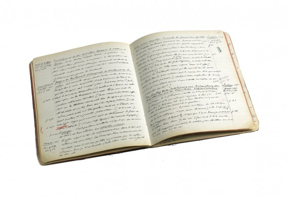 Cahier manuscrit