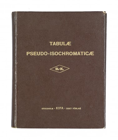 Tabelles isochromatiques B-K (Bostrm Kugelberg) 
